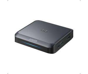 Anker Charging Base, 150W Max Fast Charging for 4 Devices, Works with Prime Power Banks with Pogo Pins, For MacBook Pro/Air, Dell, iPhone 17/16/15 Series, Samsung, and More (Power Bank Not Included)