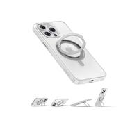Anker FlexStand Magnetic Phone Case, Anti-Slip and Drop-Proof Protective Cover with Ring Stand, iPhone Mobile Case Compatible with MagSafe, Exclusively Designed for iPhone 14 Pro Max 6.7-Inch Clear