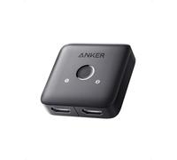 Anker HDMI Switch, 4K@60Hz HDMI Switcher, 2 in 1 Out with Smooth Finish, Supports HDR, 3D, Dolby, Compatible with Laptops, PC, Xbox Series, PS5 / PS4, Projector, and More