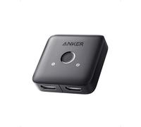 Anker HDMI Switch, 4K@60Hz HDMI Switcher, 2 in 1 Out with Smooth Finish, Supports HDR, 3D, Dolby, Compatible with Laptops, PC, Xbox Series, PS5 / PS4