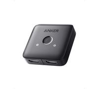 Anker HDMI Switch, 4K@60Hz HDMI Switcher, 2 in 1 Out with Smooth Finish, Supports HDR, 3D, Dolby, Compatible with Laptops, PC, Xbox Series, PS5 / PS4