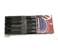 Anker International Stationary Fineliner and Rollerball Pen (Pack of 2)
