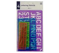 Anker International Stationary Lettering Stencil, 25.1 x 14.2 x 0.5 cm