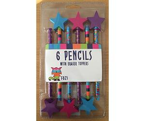 Anker International, Stationery, Rascals 6 Pencils Eraser Tops