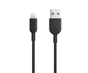 Anker iPhone Charging Cable Powerline II iPhone Cable 3ft/0.9m Lightning Cable, MFi Certified for iPhone 14 Plus 14 14 Pro Max 13 13 Pro 12 11 X XS XR (Charger Not Included) (Black)