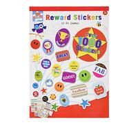 Anker Kids Create, Arts & Crafts, 10 A4 Sheets Reward Sticker Pad, Assorted, 29.7x21x2 cm