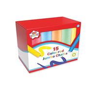 Anker Kids Create, Arts & Crafts, 15 Jumbo Chalks, Assorted, 29.7x21x2 cm
