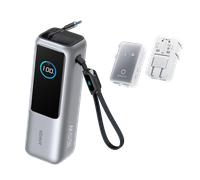 Anker Power Bank for Laptop, 25000mAh, 3 USB-C Ports, 165W, Built-in Cables, Extendable Cables, Multiple Charges for iPhone 17/16/15, MacBook, Samsung and More