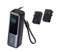 Anker Laptop Power Bank (25K, 165W) + Anker Nano Travel Adapter (5-in-1, 20W) Space Black