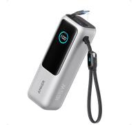 Anker Laptop Power Bank (25K, 165W, Built-In and Retractable Cables) Silver