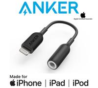 Anker Lightning to 3.5mm Headphone Jack Adapter for Apple iPhone MFi-Certified