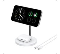 Anker MagGo 2in1 Wireless Charging Station, MagSafe Charger Compatible, Qi2 C...