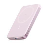 Anker MagGo Power Bank, Ultra-Slim 10,000mAh Magnetic Portable Charger, Qi2 Certified 15W Ultra-Fast MagSafe-Compatible Battery Pack, Ergonomic Design, For iPhone 15/14/13/12 Series Only
