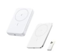 Anker MagGo Power Bank (10K, 15W Wireless) + Anker Nano Power Bank (5K, 15W Wireless) White