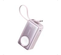 Anker MagGo Power Bank (10K, 35W, For Apple Watch) Pink Aura