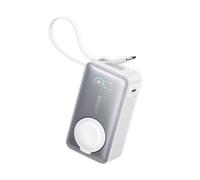 Anker MagGo Power Bank (10K, 35W, For Apple Watch) Shell White
