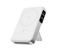 Anker MagGo Power Bank 2 Pro, Qi2 25W 10,000mAh Battery with Cooling Fan | Portable Charger, MagSafe-Compatible, Smart Display & Stand, Fast Recharge, for iPhone 17/16/15/14/13 (USB-C Cable Included)