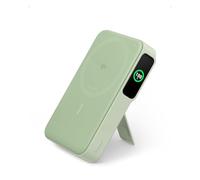 Anker MagGo Power Bank, Qi2 Certified 15W Fast MagSafe Compatible Mobile Charger, 10,000mAh Battery, Smart Display & Foldable Stand, for iPhone 15/14/13/12, Includes USB-C Cable