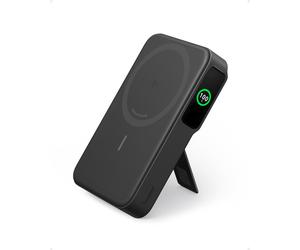 Anker MagGo Power Bank Slim, 10,000mAh, Wireless Charger, Black