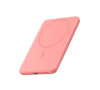 Anker MagGo Power Bank, Ultra-Slim 5,000mAh Magnetic Battery Pack Red