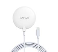 Anker Magnetic Wireless Charger, with 5 ft Built-In USB-C cable, PowerWave Magnetic Pad Lite Only for iPhone 12/12 Pro / 12 Pro Max / 12 mini (No AC Adapter)