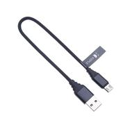 Anker Micro USB Cable - Fast Charging, Quick Charge, Braided Charger - Compatible with Anker SoundCore/Mini, Powercore 15600 (0.25m / 0.8ft)