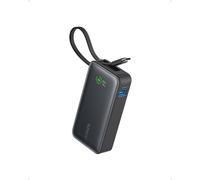 Anker Nano Power Bank (30W, Built-In USB-C Cable) Black Stone