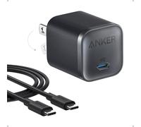 Anker Nano 45W Type C Charger Fast Charging, Compact and Foldable Plug USB C Charger Block for Samsung Galaxy S25 Ultra/S24 Series, iPhone 16 Series, MacBook, Pixel 9, iPad (6 ft Cable Included)
