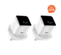 Anker Nano Charger (45W, Smart Display, 3-Pack) Aurora White｜3 Pack