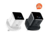 Anker Nano Charger (45W, Smart Display, 2-Pack) Aurora White + Black Stone