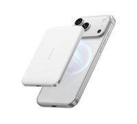 Anker Nano Power Bank, 5,000mAh Wireless Charger, Ultra-Slim, 15W Fast Charging White