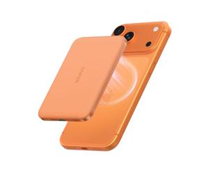 Anker Nano Magnetic Power Bank, 5,000mAh Qi2-Certified 15W Portable Charger | Ultra-Slim Wireless Battery Pack with Ergonomic Design, Compact for Travel, for iPhone 17 / 16 Series and More