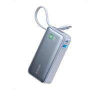 Anker Nano Power Bank,10,000mAh 30W Portable Charger,Built-in USB-C Cable | 30W Recharging and Output, USB-C and USB-A Ports, for iPhone 17 / 16 / 15 Series, MacBook, Galaxy, AirPods, and More