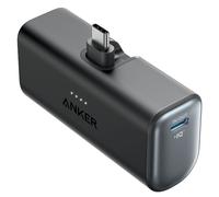 Anker Nano Power Bank 5,000mAh 22.5W with Built-In USB-C Connector - Black