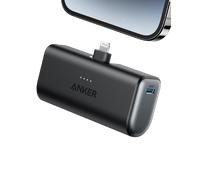 Anker Nano Power Bank, 5,000mAh, Built-In Lightning Connector, MFi Certified Black