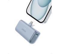 Anker Nano Power Bank, Mini Portable Charger with Built-In Foldable Blue