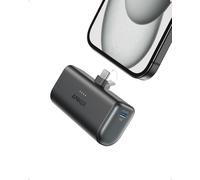 Anker Nano Power Bank, Mini Portable Charger with Built-In Foldable USB-C Connec