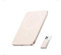 Anker Nano Power Bank, Ultra-Slim 5,000mAh Magnetic Phone Charger Battery Pack, Qi2 Certified 15W Max Ultra-Fast MagSafe-Compatible Portable Charger, Ergonomic Design, For iPhone 16/15/14/13/12 Only