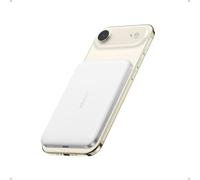 Anker Nano Power Bank, 5,000mAh Wireless Charger, Ultra-Slim, 15W Fast Charging White