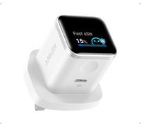 Anker Nano Smart Display Charger, 45W GaN USB C Fast Charger, Type C Plug | New iPhone Recognition and AVS Support via OTA Update, Care Mode Extends Battery Life, for iPhone 18 pro max /17/16 and more