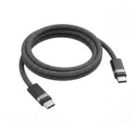 Anker Nano USB C Cable, 240W 0.9m/3 ft Flexible Multi-Color Braided Cord, Fast Charging Type C Charger for MacBook Pro, iPhone 17/16/15, iPad Pro, Samsung Galaxy,and More(Black)