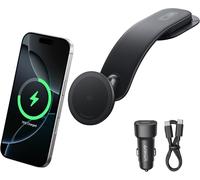 Anker Nano Wireless Car Charger 15W Qi2 Fast Charging & Adjustable Mounting Arm