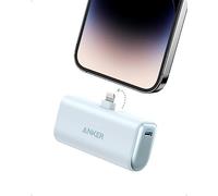 Anker Power Bank, 621 Power Bank with Built-In Lightning Connector, 5,000mAh MFi Certified 12W Portable Charger, Compatible with iPhone 14/14 Pro/14 Plus/14 Pro Max, iPhone 13 and 12 Series