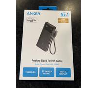 Anker 313 Power Bank PowerCore 10K 10000mAh - Black, Black