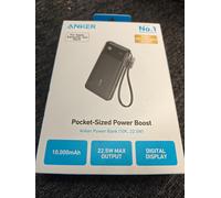 Anker 313 Power Bank PowerCore 10K 10000mAh - Black, Black