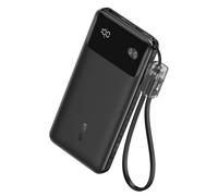 Anker PowerCore Power Bank 10K mAh Portable Charger with USB C Lanyard Cable