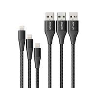 Anker Powerline+ II iPhone Cable 3x Black (0.9m, 1.8m, 3m)