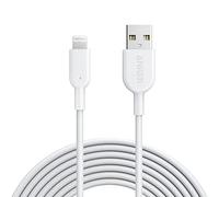 Anker PowerLine II Lightning Cable (10ft / 3m), Probably The World's Most Durable Cable, MFi Certified for iPhone XS/XS Max/XR/X / 8/8 Plus / 7/7 Plus / 6/6 Plus / 5S