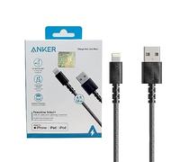 Anker Powerline II Lightning Cable 6ft MFi Certified USB Charging Sync Cable Compatible with iPhone SE 11, 11 Pro, 11 Pro, 11 Pro, 11 Pro, Max, Xs, Max, XR X, 8, 7, 6s, 6, 5, iPad and More