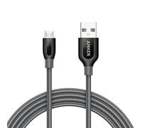 Anker PowerLine+ Micro USB (6ft) One of The Premium, Fastest, Most Durable Cable [Aramid Fiber & Double Braided Nylon] for Samsung, Nexus, LG, Motorola, Android Smartphones and More